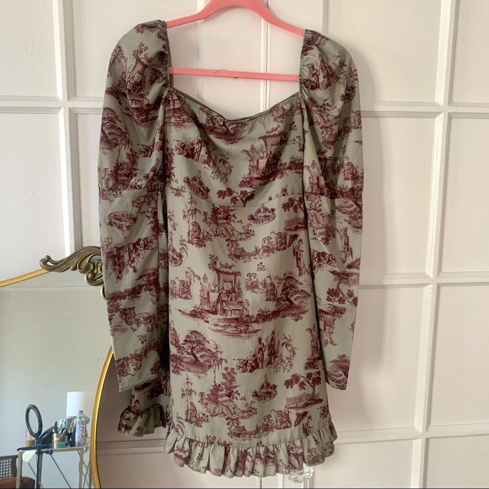 New Girl Order toile minidress